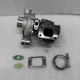 Wgl-wgt30-2 Xy Turbocharger 8 Blade Gt30 Gt35 T3t4 T3 A/r .60 Compressor .48 V-band Turbine