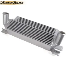 Yew37580 Yellowspeed Fit For 2015-2017 Mustang 2.3l Ecoboost Bolt-on Aluminum Mount Intercooler Kit