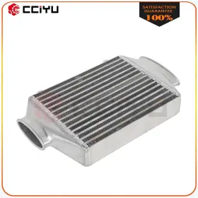 Zeg160897 Zegale Turbo Intercooler 16.5 Inch X10 X2.56 Front Mount Universal Full Aluminum Slivery