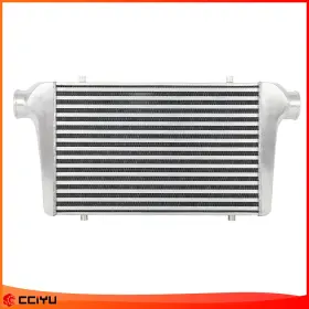 Zeg183279 Zegale Turbo Intercooler 25 Inch X12 X3 Front Mount Universal Full Aluminum Tube And Fin
