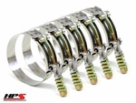 5 X Hps 83MM-91MM Stainless Steel Spring Loaded T-bolt Clamp For 3" 76MM Hose New. Price: $55.80.