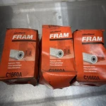 Qty Fram C136A Oil Hydraulic Filters - Fits Many, Check If Your Equipment New. Price: $28.00.