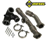 Bd Diesel Turbocharger Uppipes Kit W/ Egr Connector Fits 2004.5-2007 Ford 6.0L New. Price: $456.95.
