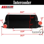 Tuning Intercooler For Bmw 525D 530D 535D E60/E61 04 635D E63/E64 2006 New. Price: $259.00.