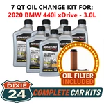 Fits: 2020 Bmw 440I Xdrive 3.0L 6,000 Mile Synthetic Oil & Filter Kit (0W-20) New. Price: $105.95.