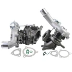 2PCS Left&right Turbocharger Ford Flex, Explorer / Lincoln Mks, Mkt 3.5L New. Price: $389.00.