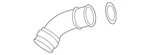 Genuine Volkswagen Connector Hose 1K0-145-828-AC New. Price: $151.12.
