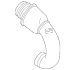 Genuine Volvo Turbocharger Outlet Tube 30757872 New. Price: $331.67.