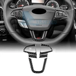 Ford Focus Se 2015-18 Carbon Fiber Steering Wheel Panel Cover Sticker New. Price: $10.99.