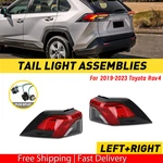 Auxito Red Led Bar Tail Lights For L+r 2019-2023 Toyota RAV4 Durable New. Price: $79.03.