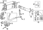 Genuine Mazda Inter-cooler Bracket H301-13-561 New. Price: $161.42.