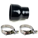 3.5" To 2.75" Inch Black Silicone Reducer Coupler Turbo Pipe W/ 2X T-bolt Clamps New. Price: $42.99.