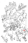 Genuine Vw Audi Seat Skoda Beetle Cabrio Coolant Hose Feed 06A121497Q New. Price: $123.54.