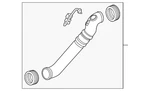 Genuine Gm Intercooler Outlet Air Hose 84189332 New. Price: $238.62.