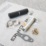 Turbo Oil Return Drain Flange + Hose Kit For Subaru 02-07 Impreza 2.0L Wrx 2.5L New. Price: $15.00.