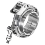 Wysiwyka 4.5" Quick Release V-band Clamp W/ Male/female Flanges 304 Stainless New. Price: $66.42.