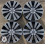 Lexus LX600 2022-2025 Oem Factory Wheel Set 22" Rims 74402 Black/machined #s New. Price: $1150.00.
