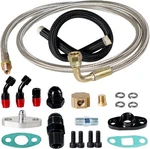 Turbocharger Oil Feed And Drain Return Line Kit For T4 GT35 T70 T66 T61 T60 New. Price: $80.90.