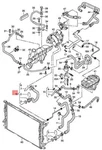 Audi A6 Coolant Hose With Quick Release Coupling Left Upper 4G0122101F 12-14 New. Price: $86.00.
