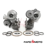 Fapo 750HP Twin Turbos TD04 17T For Bmw N54 335XI 335IS E90 E92 E93 Upgrade New. Price: $829.99.