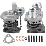 Pair Turbo Left+right Fits 09-15 Ford Explorer Sport Taurus Sho 3.5L Eco Boost New. Price: $311.92.