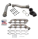 Turbocharger Up Pipe Kit & Tubular Manifold 1999.5-2003 Ford 7.3 Powerstroke New. Price: $379.99.