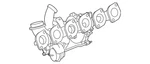 Genuine Mercedes-benz Exhaust Gas Turbocharger 275-090-25-80 New. Price: $6890.78.