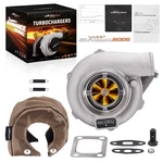 GT3076 GT3037 A/r .60 Anti-surge Universal Turbo+titanium Heat Shield New. Price: $289.99.