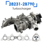 28231-2B790 Turbocharger Hyundai Forte Soul Veloster 2019-2023 1.6L T05 New. Price: $429.72.