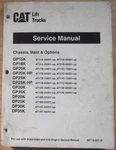 Caterpillar GP15K GP18K GP20K GP25K GP30K Service Shop Repair Manual Book Good. Price: $89.99.