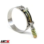 Hps Stainless Steel Spring Loaded T-bolt Clamp 4.25" 4.57" For 4" Id Hose New. Price: $16.33.