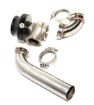 Emusa 38MM V-band Wastegate+exhaust Dump Tube PIPE+90 Deg Elbow Inlet Adapter New. Price: $989.99.
