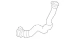 Genuine Mercedes-benz Coolant Hose 222-501-07-93 New. Price: $52.00.