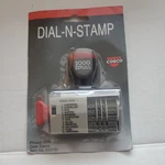 Rubber Stamp 2000 Plus Dial & And 12 Words Compact Design "see Pictures New. Price: $13.50.