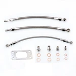 Fits Mitsubishi 4G63T Evo 9 W/ Garrett GT3076R GT3071 Oil And Water Line Kit New. Price: $74.99.