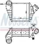 Intercooler Nissens North America 96759 New. Price: $221.57.