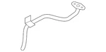 Genuine Nissan Turbocharger Oil Line 15197-JF00A New. Price: $163.12.