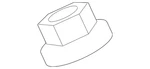 Genuine Ford Turbocharger Nut W716271-S437 New. Price: $11.03.