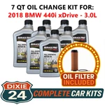 Fits: 2018 Bmw 440I Xdrive 3.0L 6,000 Mile Synthetic Oil & Filter Kit (0W-20) New. Price: $105.95.