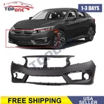 Bumper Cover For 2016-2018 Honda Civic Sedan Coupe 04711TBAA00ZZ Front Primed New. Price: $120.33.
