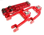 For Civic 92-95 Integra 94-01 Rear Lower Control Arm&front Upper Arms Red New. Price: $83.34.