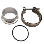 Turbo Compressor V-band Flange & Clamp Cummins 5.9L For Holset HX35W HX40W New. Price: $26.99.