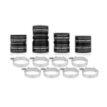 Mishimoto MMBK-F2D-08BK Silicone Couplers Factory Fit New. Price: $252.06.