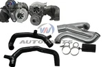 TD04-19T 6+6 V3 Billet Blade TURBOCHARGERS+2"INLET+OUTLET Pipe For 335I 3.0L N54 New. Price: $1215.05.