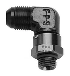 Fragola 499206-BL #6 X 9/16-18 90 Deg Swivel Adapter Black New. Price: $20.67.