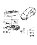Genuine Mopar Clamp Kit Right 68627352AA New. Price: $139.23.