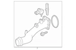 Genuine Mercedes-benz Intermediate Flange 270-090-08-44 New. Price: $87.63.