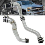 Hps Polish Cold/hot Intercooler Charge Pipe For 13-16 Silverado Sierra 6.6L Lml New. Price: $673.00.
