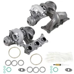 Twin Turbochargers Set W/ Actuators For Bmw 135I 535I Z4 2008-2016 New. Price: $860.00.