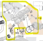 Genuine Bmw Installation Kit Exhaust Tur 119810 11-65-2-411-444 New. Price: $169.47.